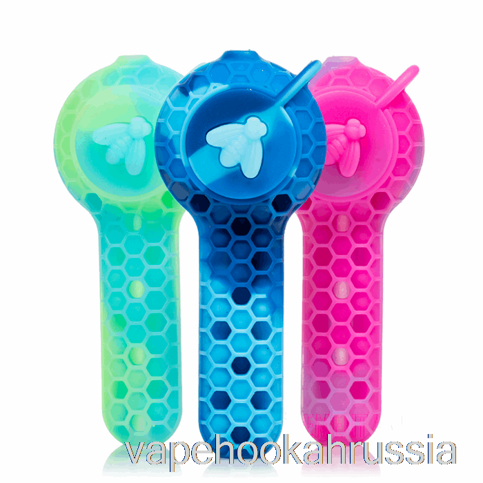 Vape Russia Stratus силиконовая ложка 2-в-1 раста (зеленый/красный/желтый)